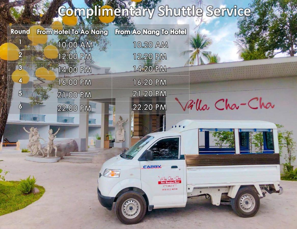 Villa Cha-Cha Krabi Beachfront Resort Ao Nam Mao Екстер'єр фото